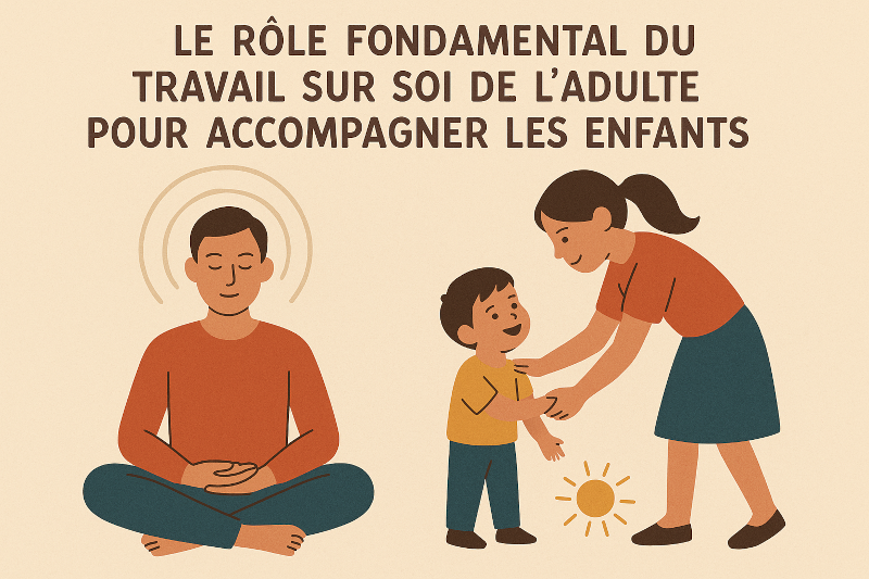 Couverture de Le rôle fondamental du travail sur soi de l'adulte pour accompagner les enfants