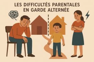 Couverture de Garde alternée : Entre épuisement, impuissance et conflit